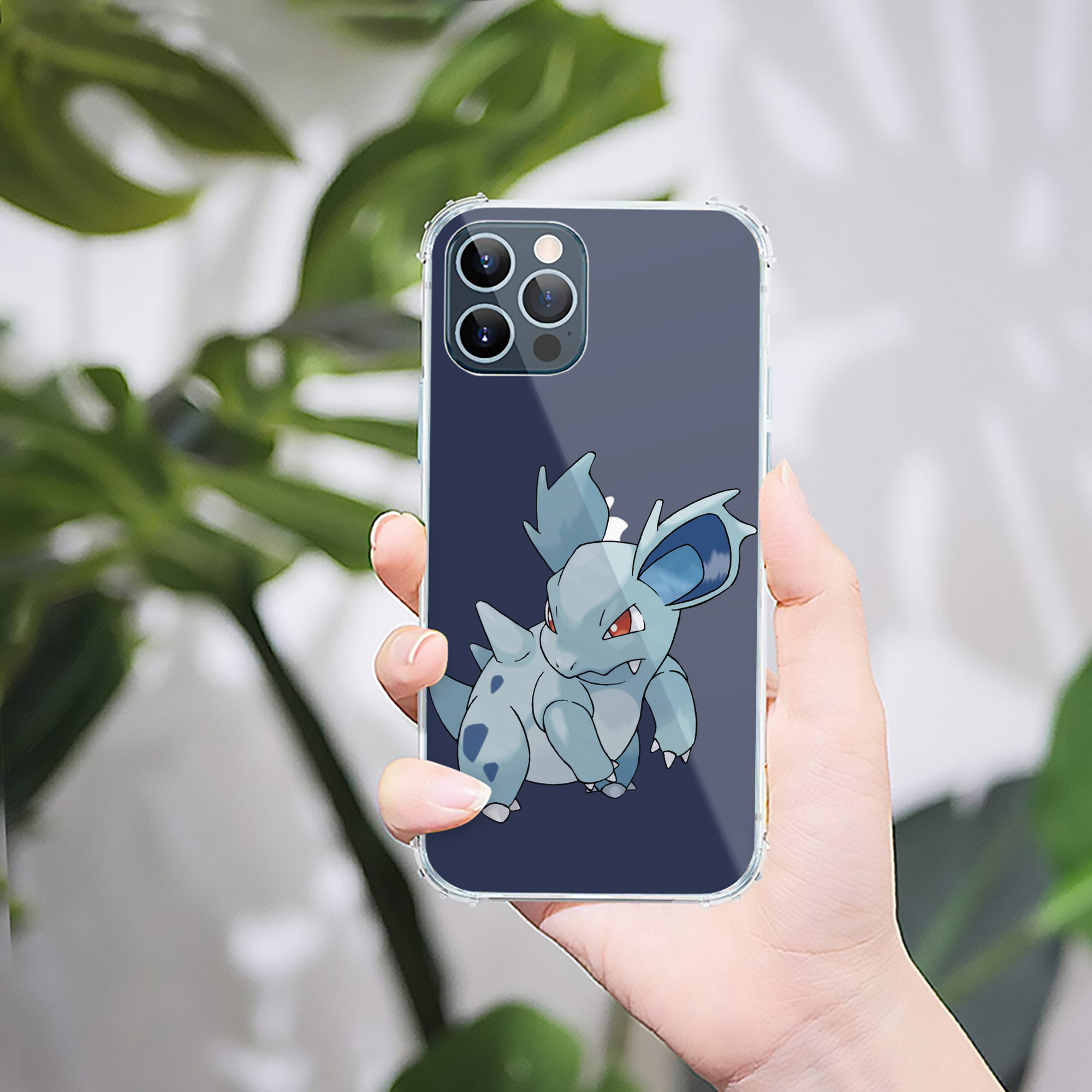 （画像用） ポケットモンスター Pokémon 【iPhone 12シリーズ対応】透明スマホケース（クリアソフトケース）